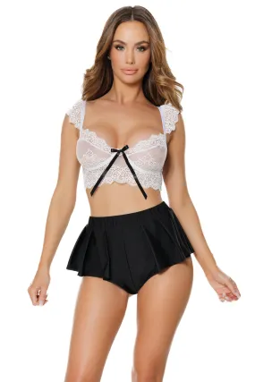 Coquette -  Crop top & shorts set