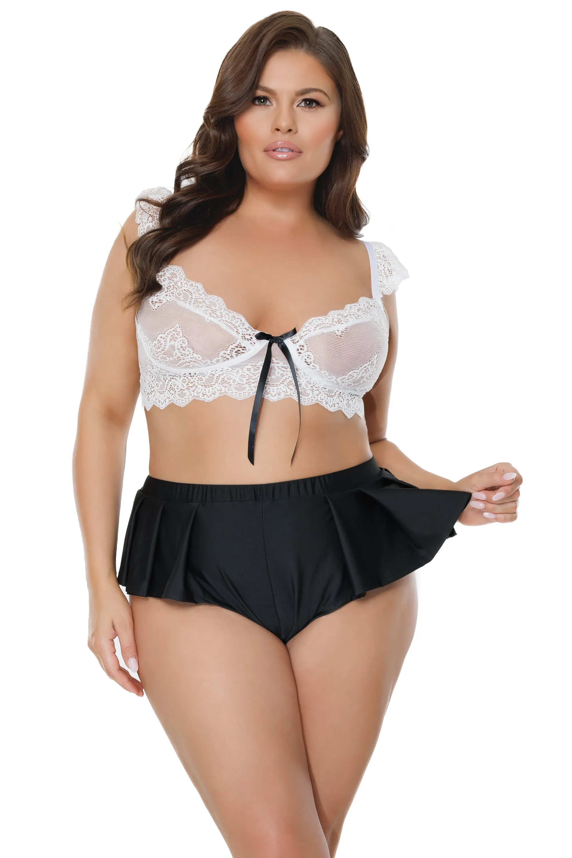 Coquette -  Crop top & shorts set