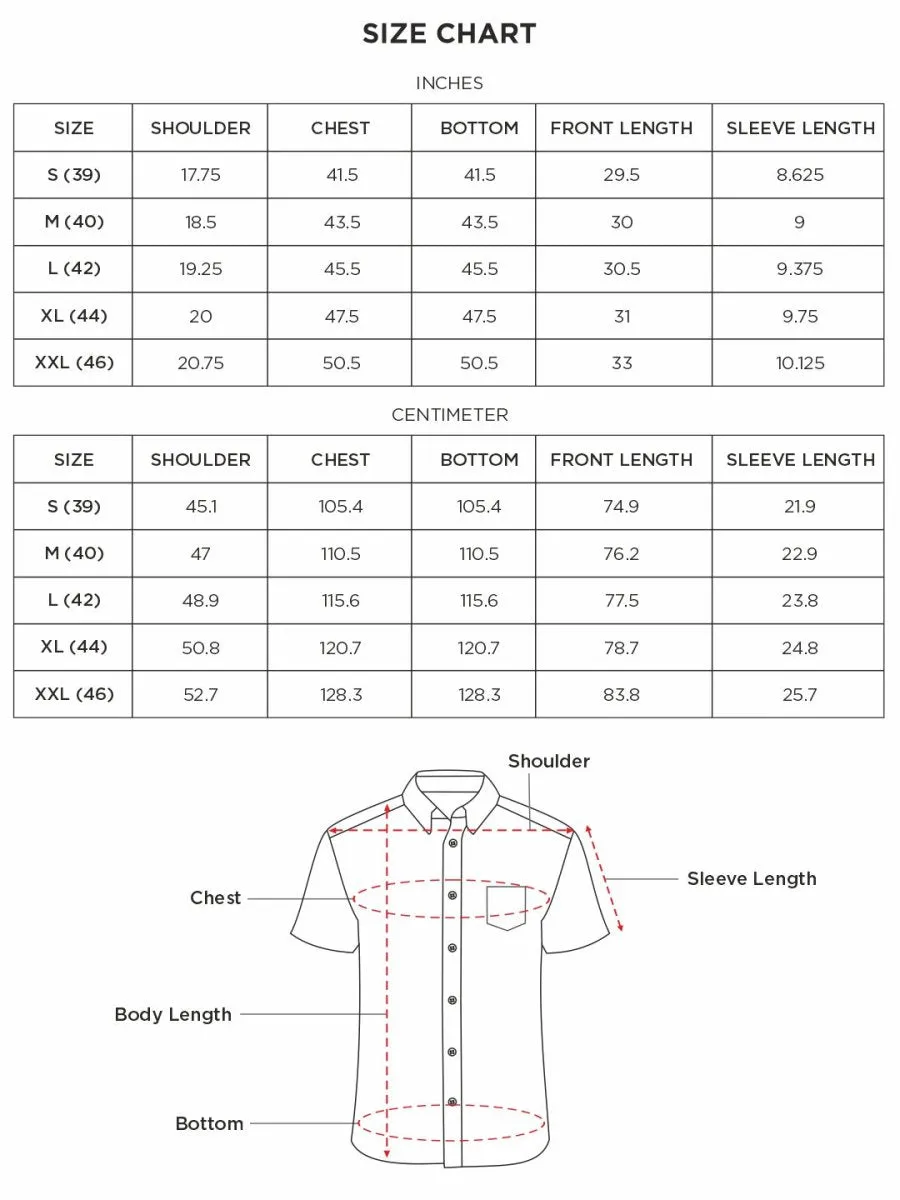 Cotton Half-sleeve Shirt - Nityam