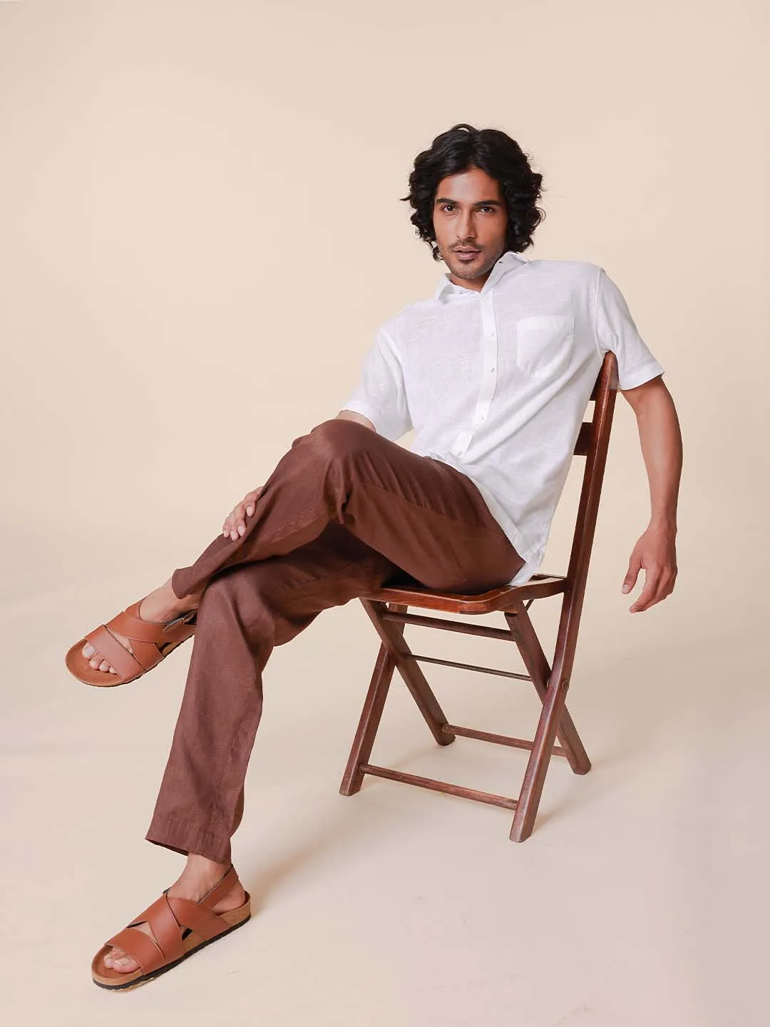 Cotton Half-sleeve Shirt - Nityam