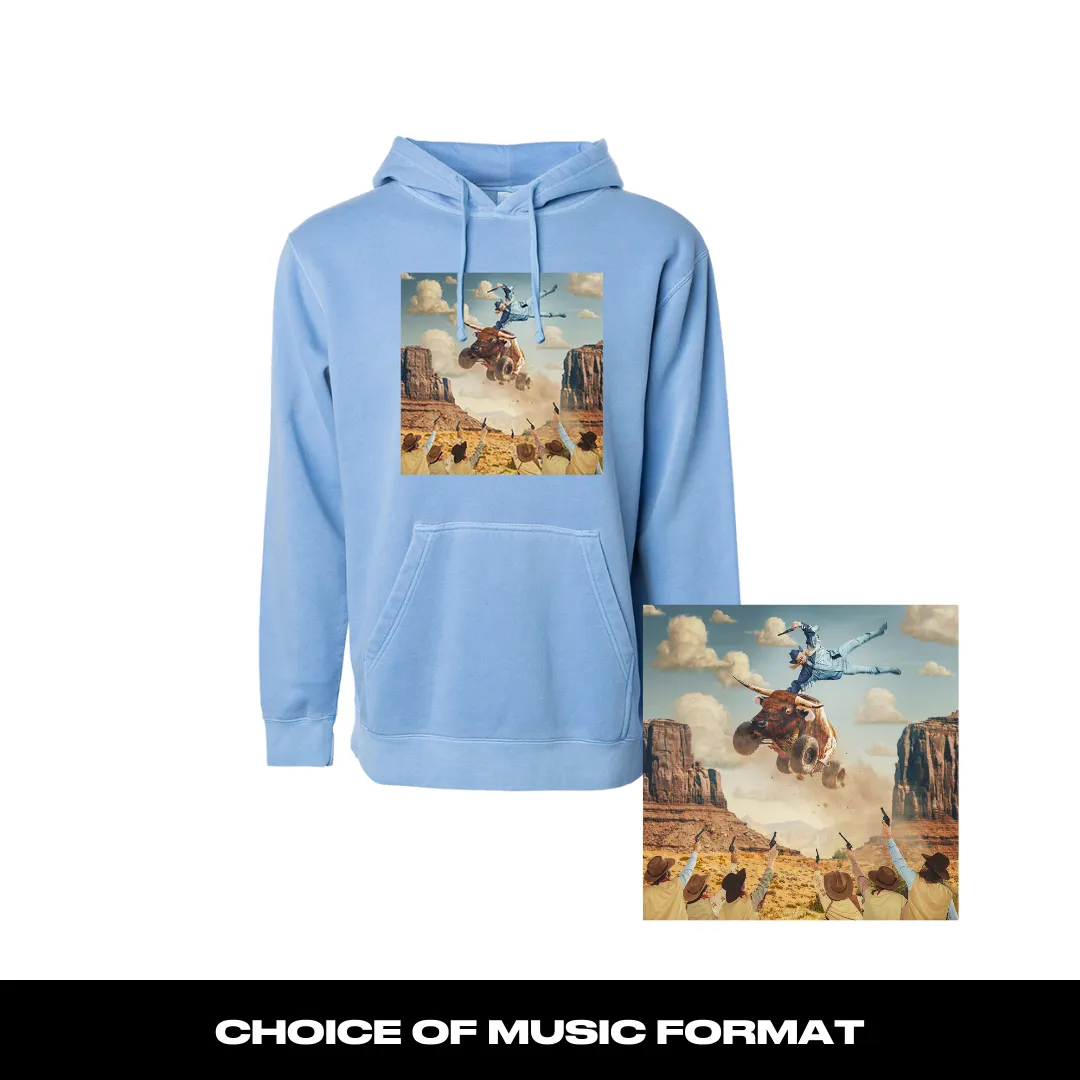 Cowboy Tears Album Cover Hoodie Bundle