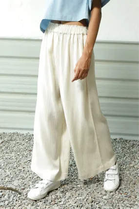 Crushed Flex Flared Pants