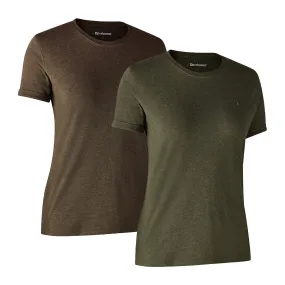 Deerhunter Ladies Basic 2-pack T-shirt