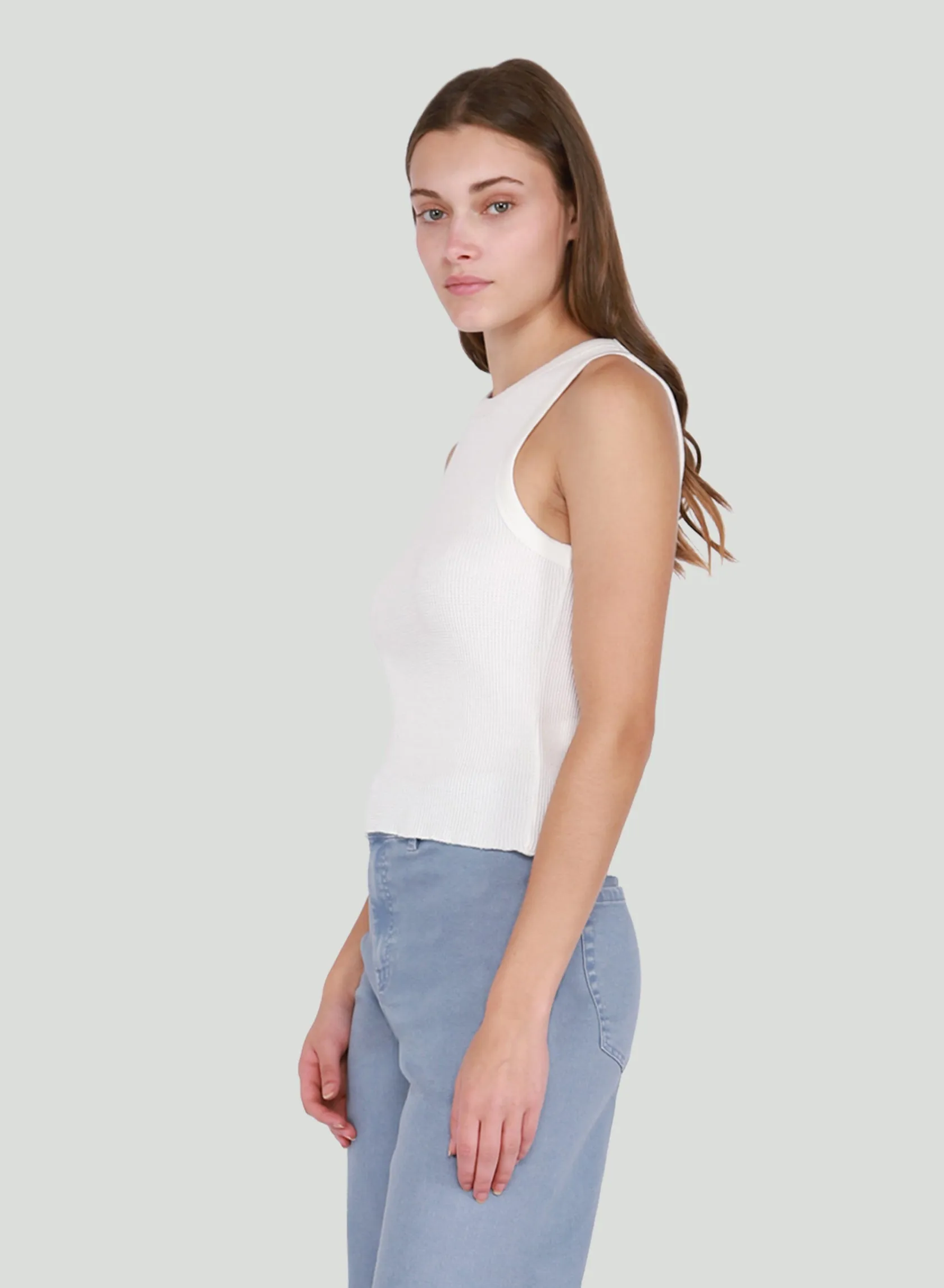 Dex Waffle Knit Tank Top