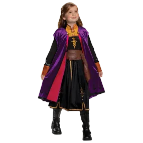 Disney Frozen 2 Anna Classic Girls Licensed Costume - X-Small (3T/4T)