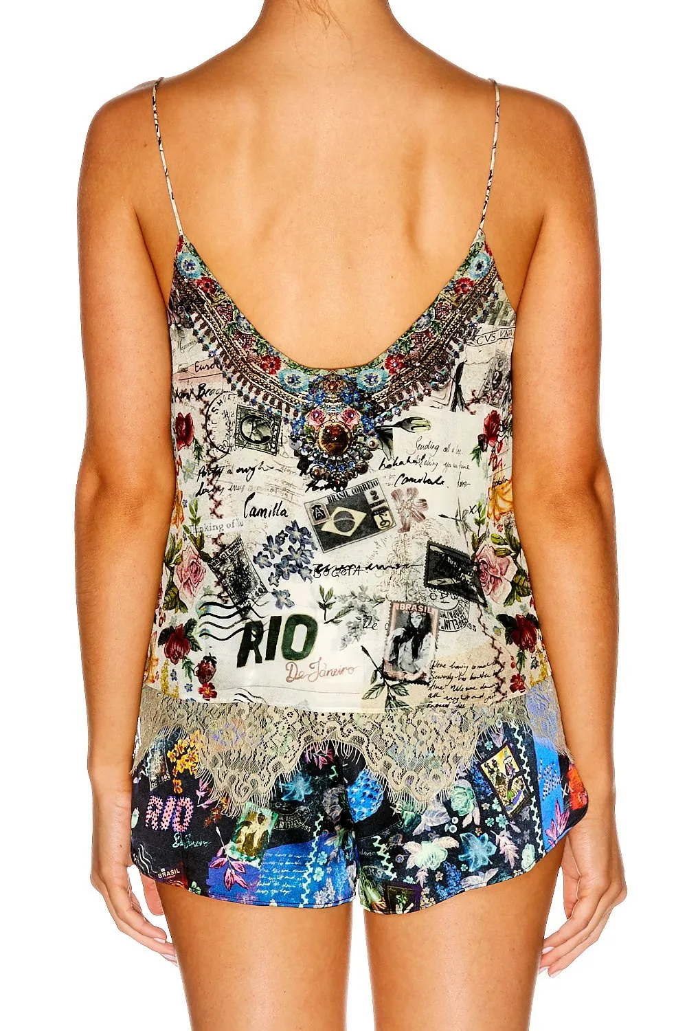 DOUBLE LAYER CAMI TOP MEMORY LANE