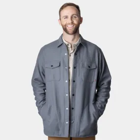 Duck Camp Campfire Shacket- Charcoal
