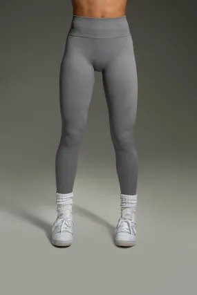 Electra Seamless Long Leggings - Titanium Grey