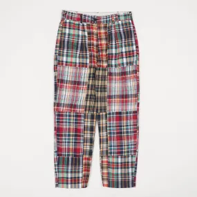 Engineered Garments Square Madras Patchwork Chino Pants