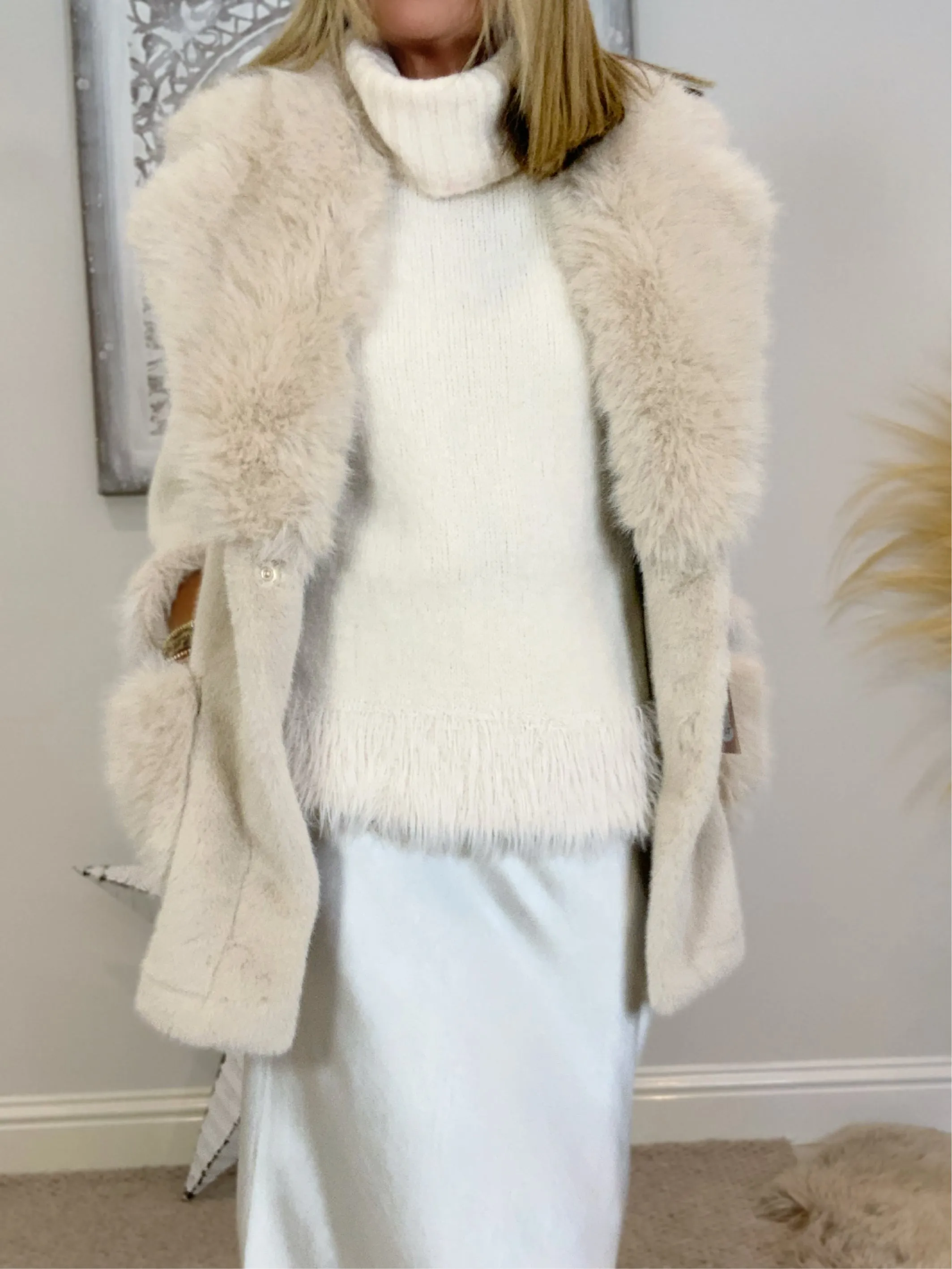 Felicia Faux Fur Gilet