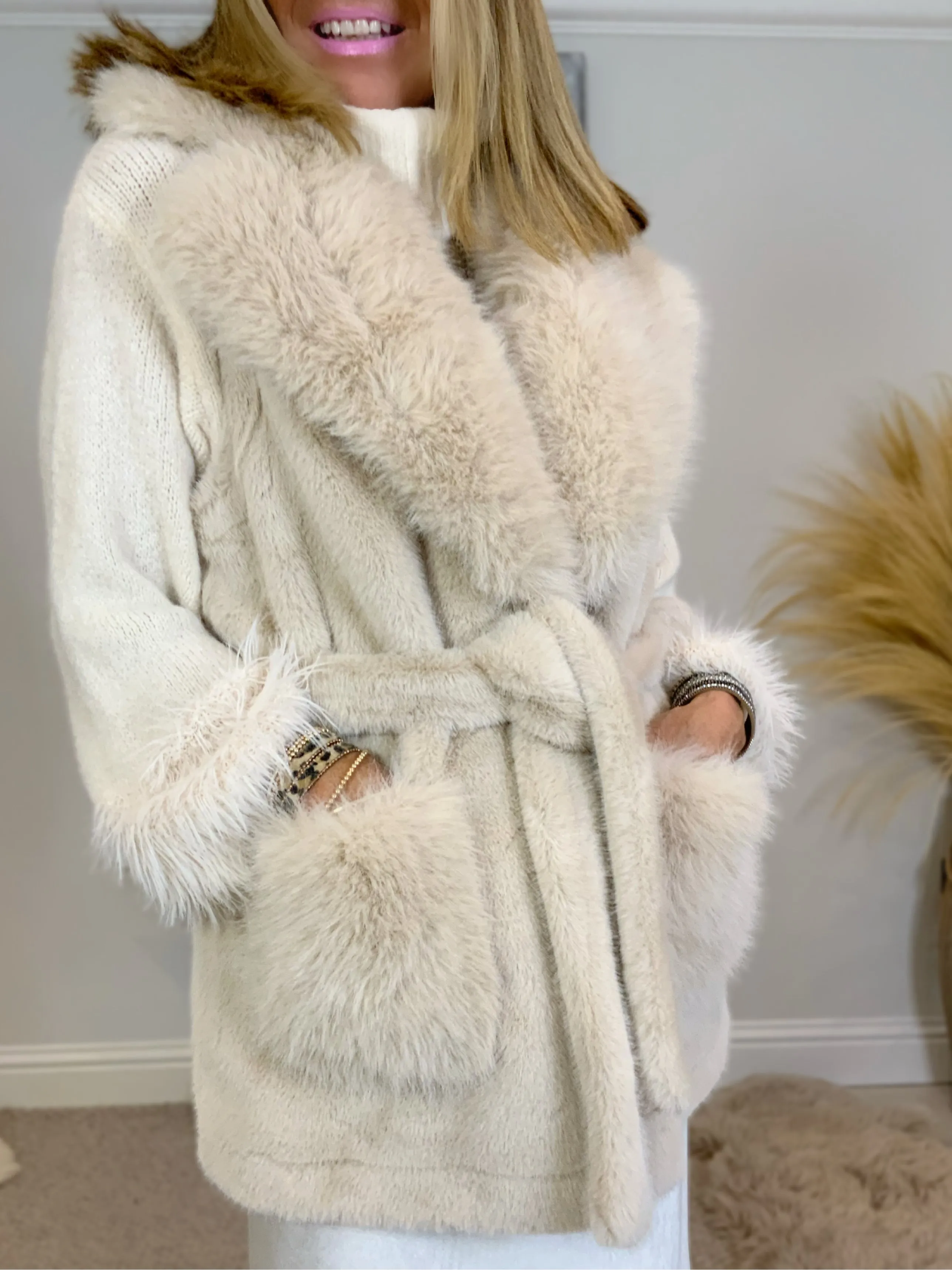 Felicia Faux Fur Gilet
