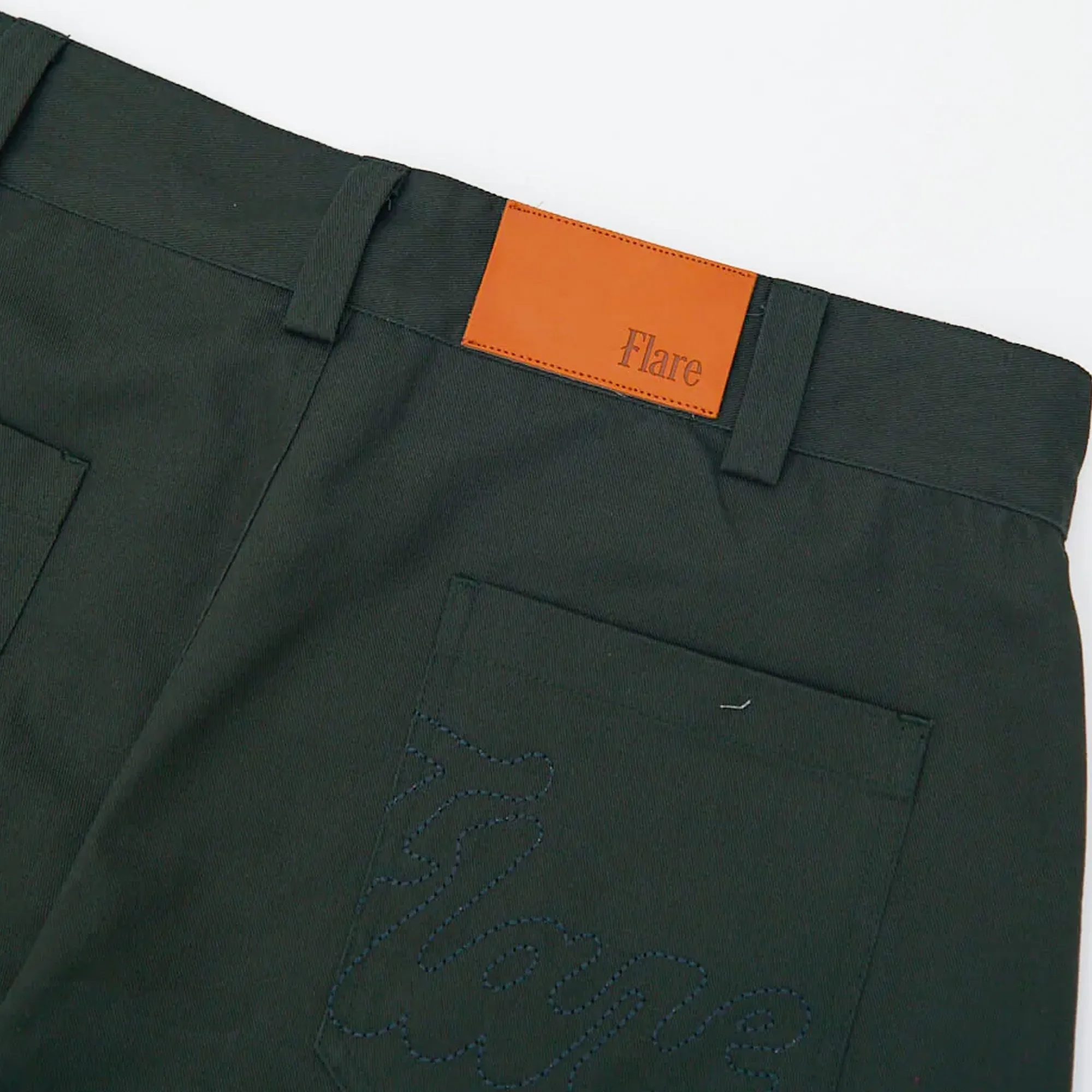 Flare Mens Spiral Straight Chinos