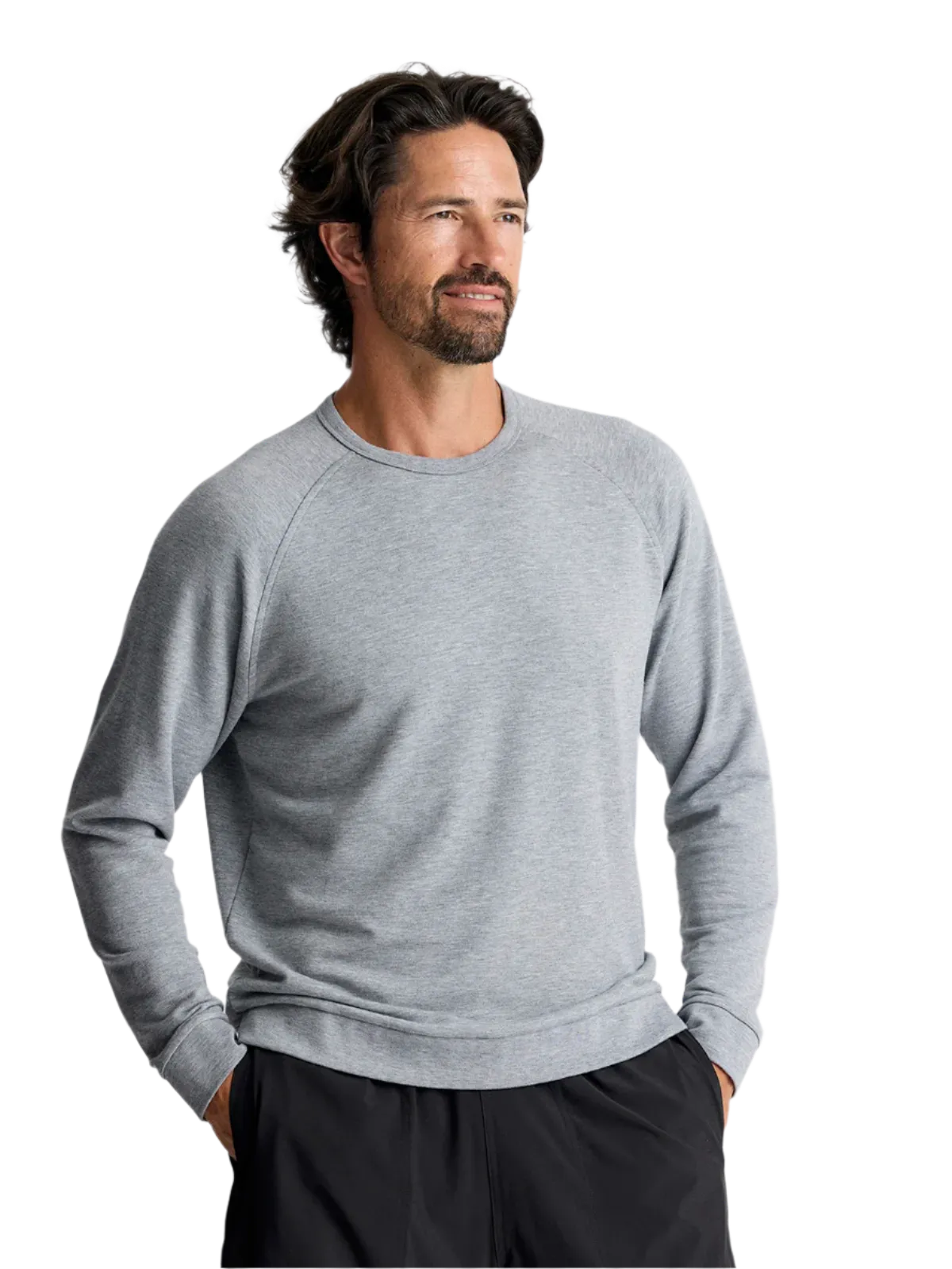 Free Fly - Men's Bamboo Lightweight Fleece Crew