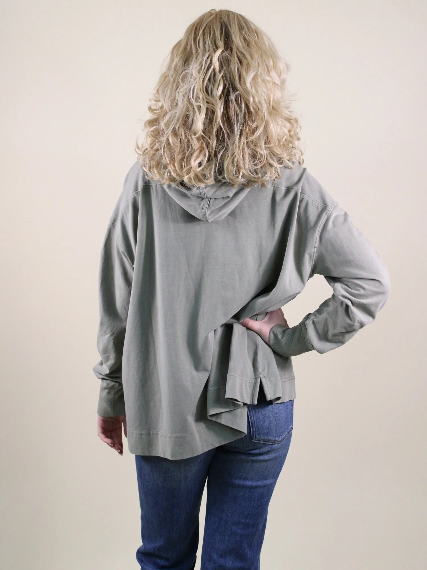 Free People Hot Shot Hooded Layer