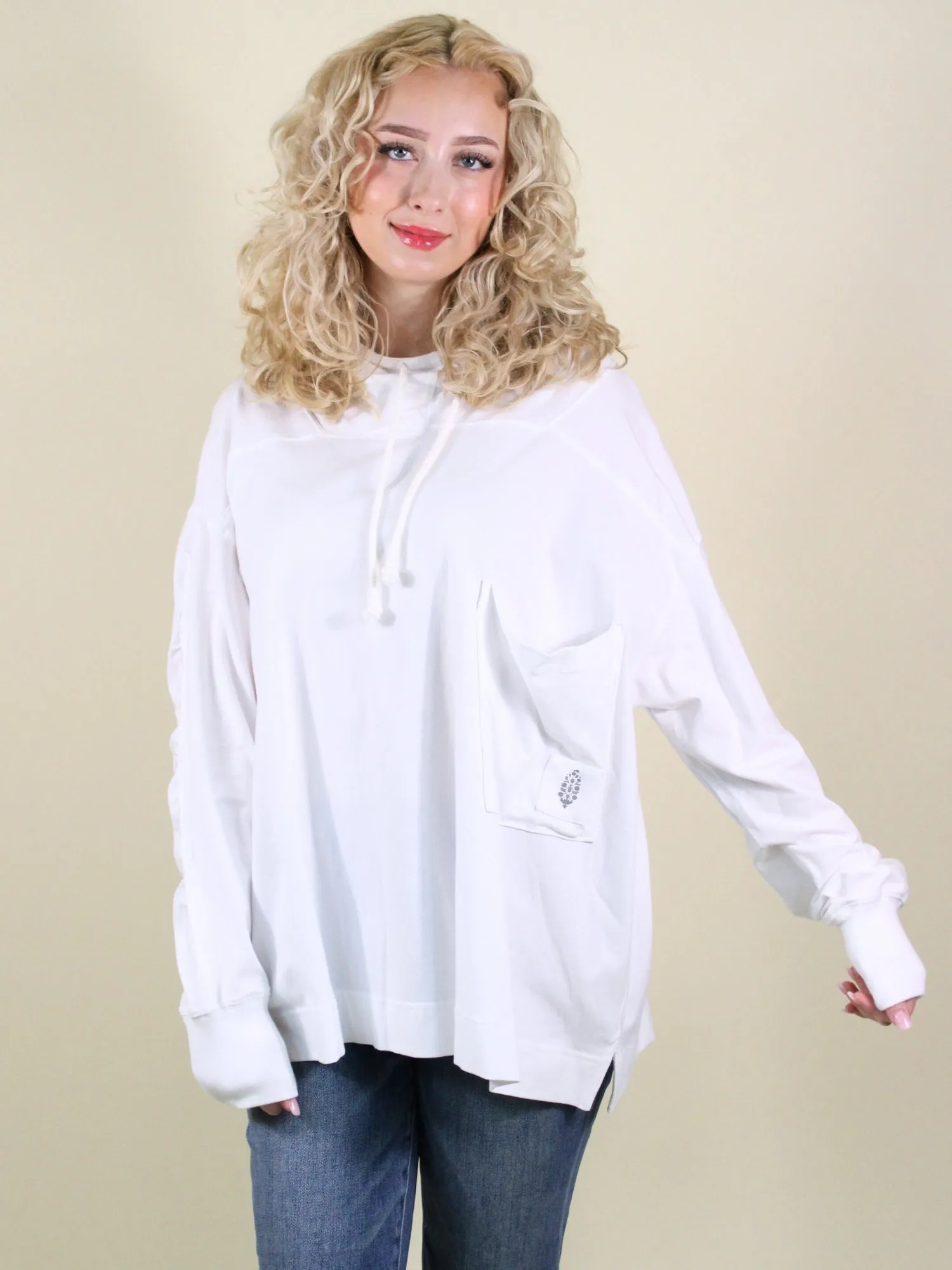 Free People Hot Shot Hooded Layer