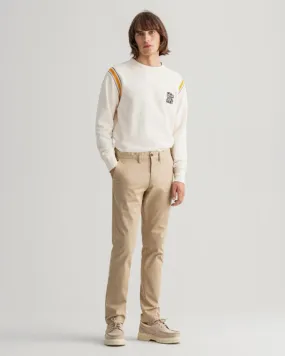 Gant Apparel Mens HALLDEN TWILL CHINOS 248/DARK KHAKI