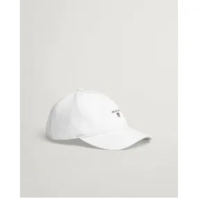 GANT HIGH DEEP COTTON TWILL CAP - WHITE