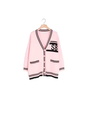 Gilet large sérigraphié
