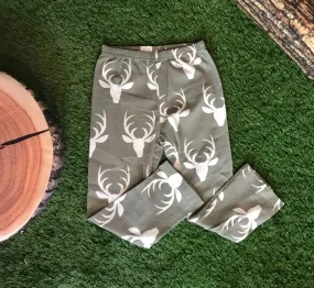 Girls Deer Sass Leggings