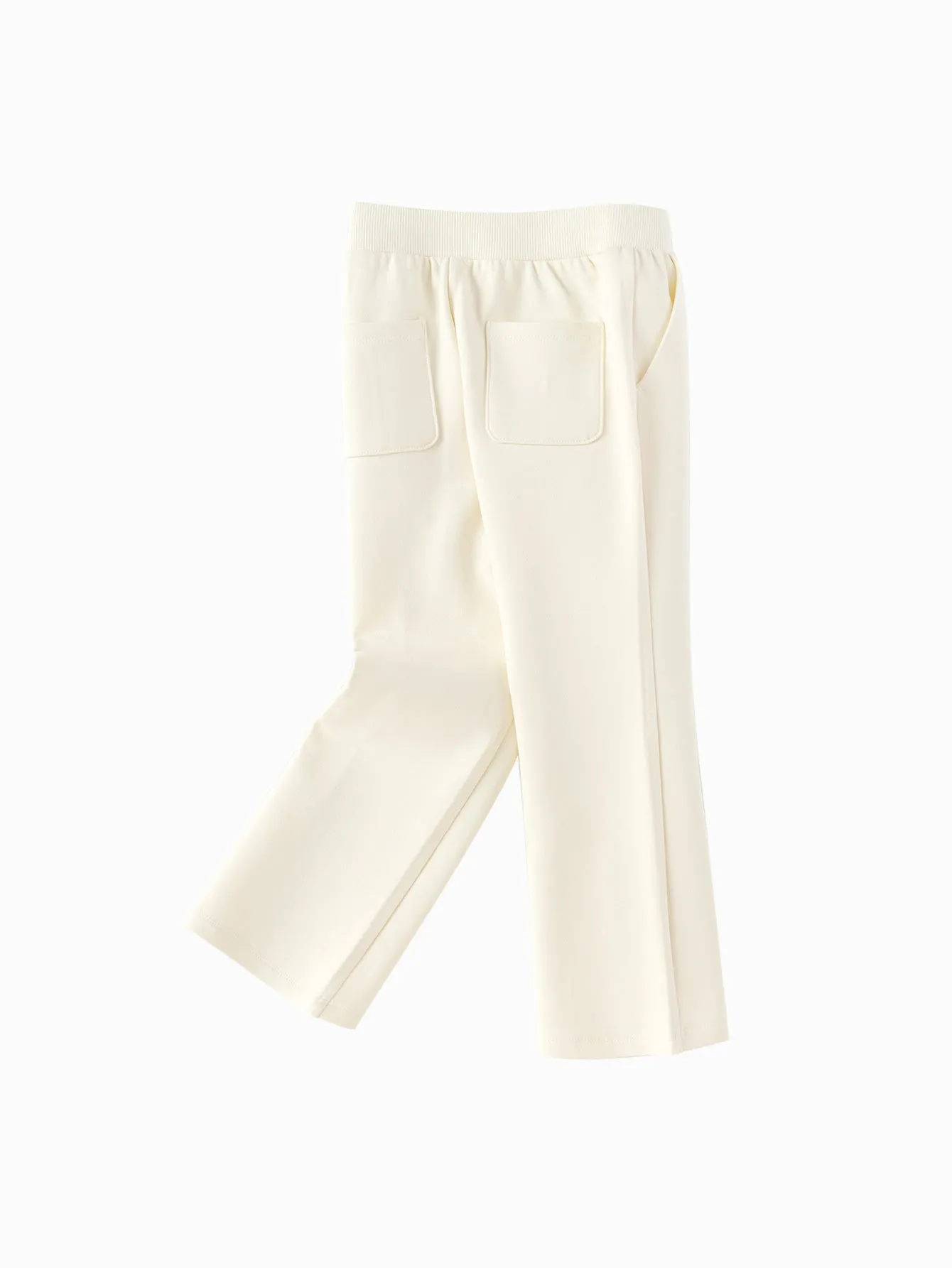 Girls' Toddler White Bow Tie Diamante Embellished Pants