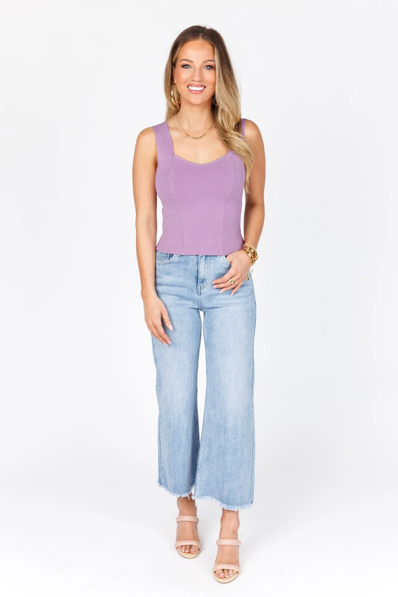 Gwen Top- Lilac