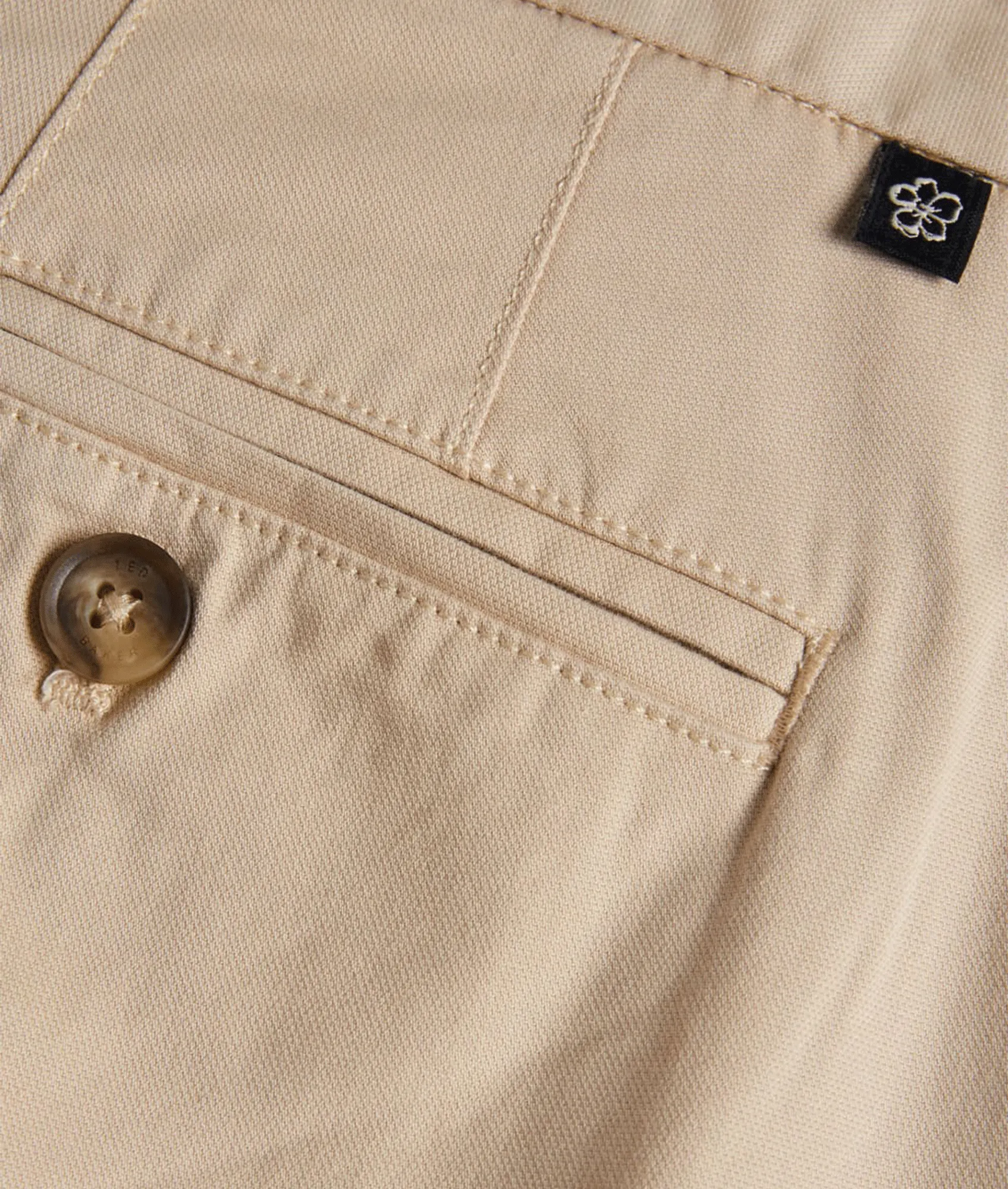 Haydae Slim Fit Chinos - Cream