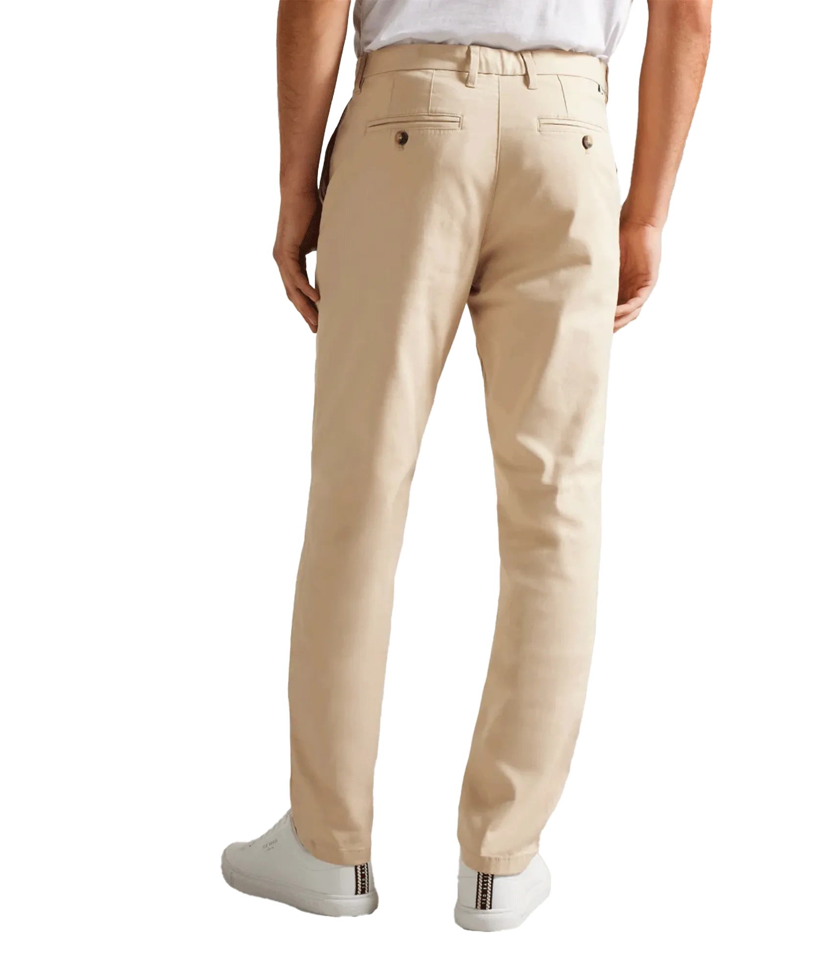 Haydae Slim Fit Chinos - Cream