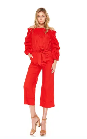 HAZEL JUMPSUIT (Red)- VD2074