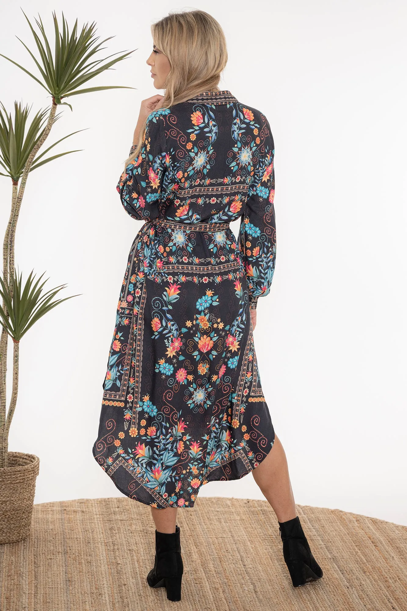 Heather Button-Up Dress