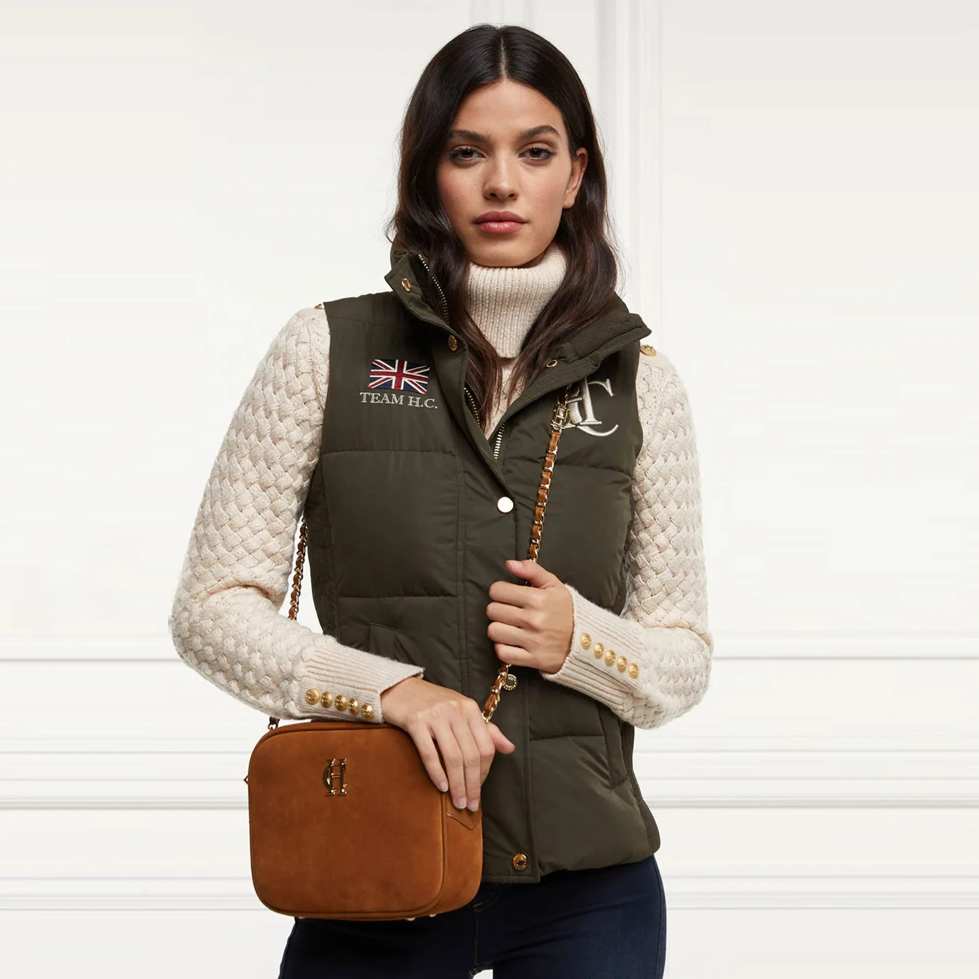 Holland Cooper Ladies Team Hooded Gilet