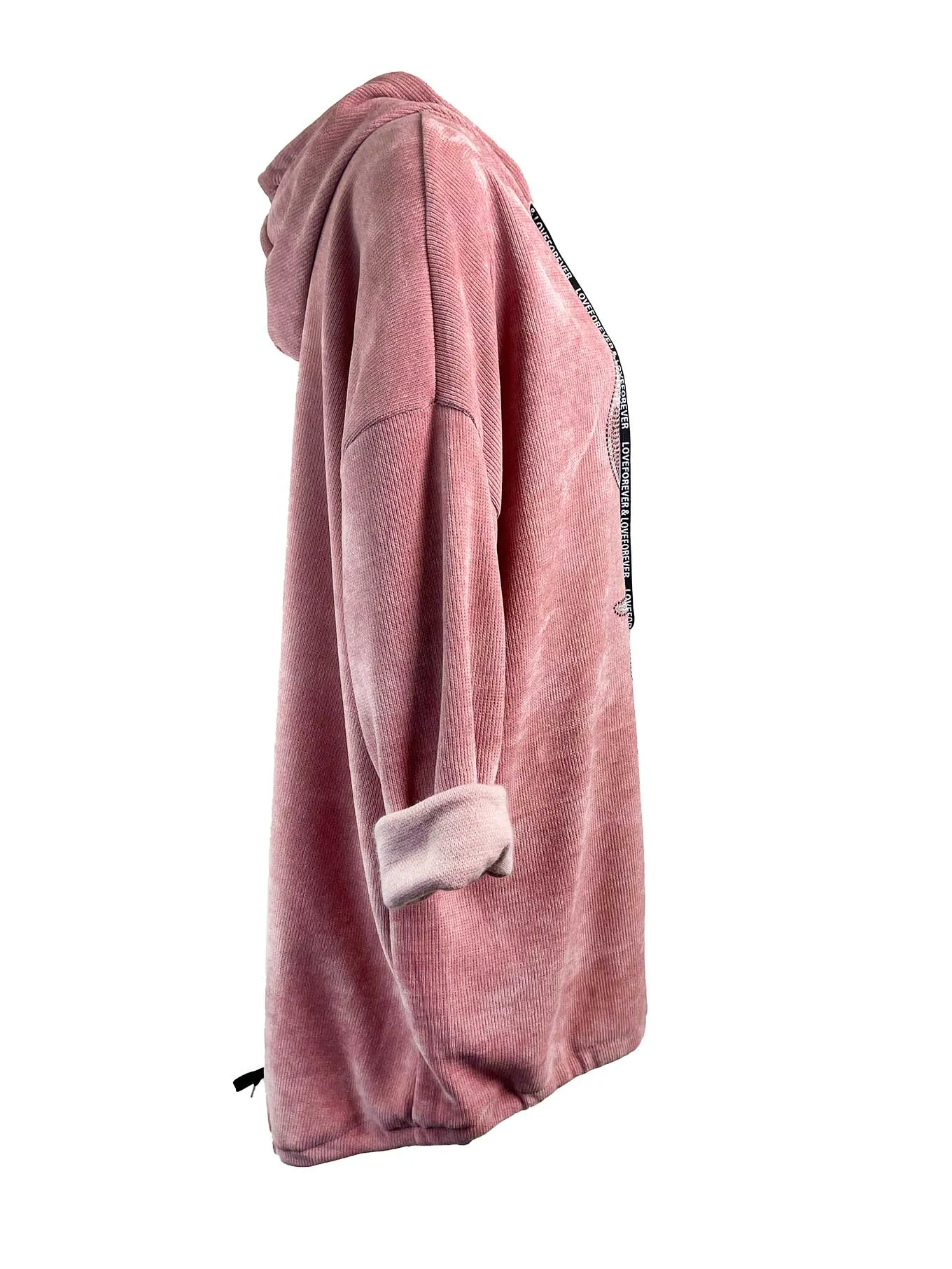 Hoodie Snoopy rosé