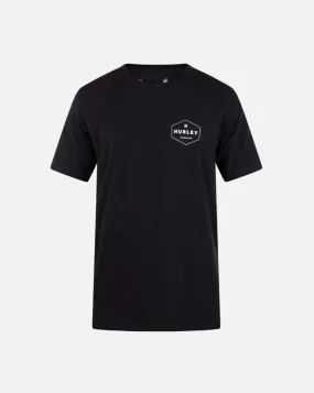 Hurley Mens Everyday Floral Bar Short Sleeve T-Shirt