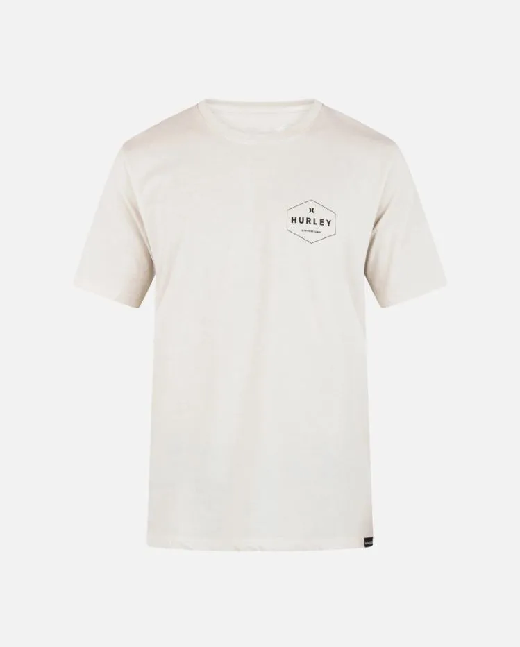 Hurley Mens Everyday Floral Bar Short Sleeve T-Shirt