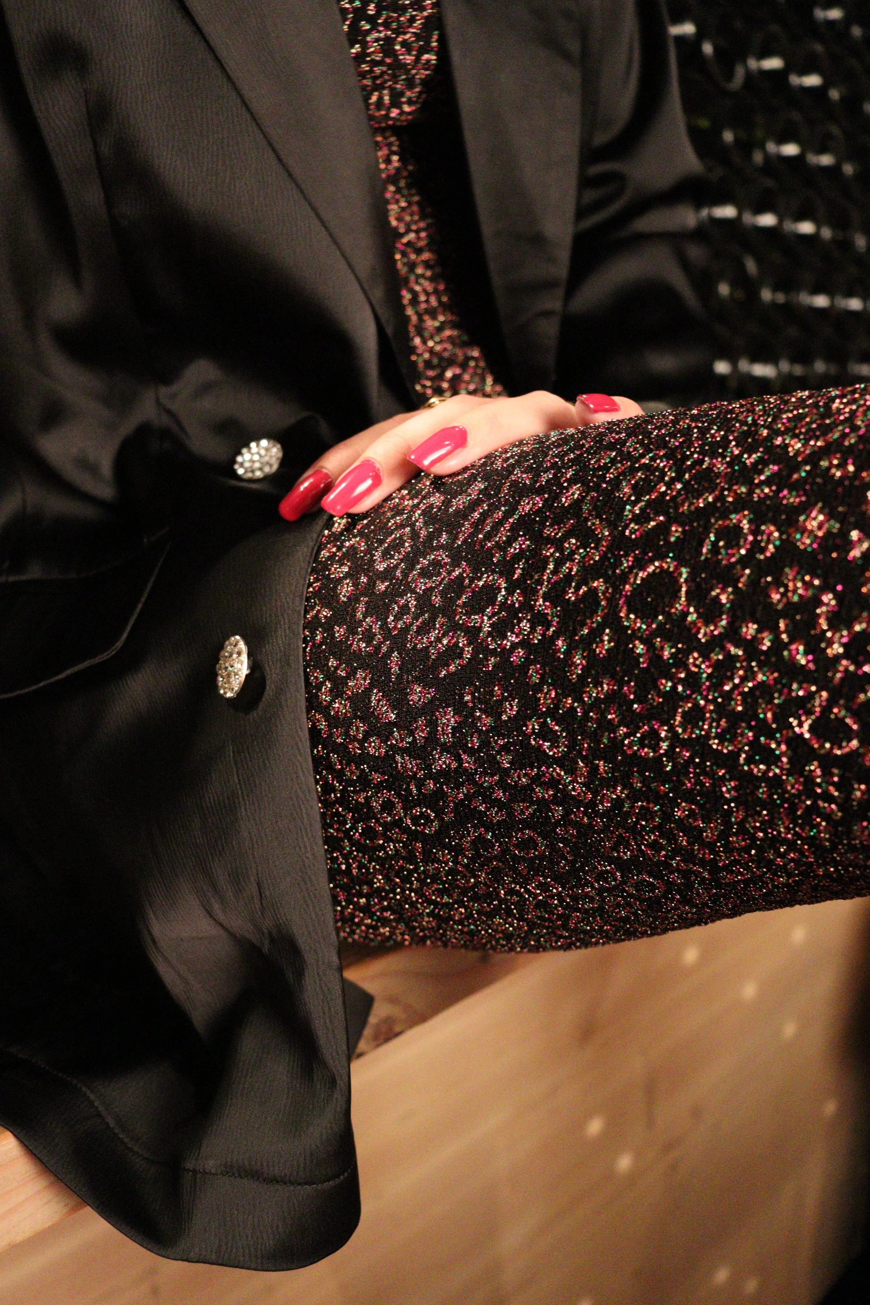 IBI-LEGGINGS - MULTI COLOR GLITTER