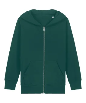 Kids Mini Cultivator 20 iconic zip-thru hoodie sweatshirt (STSK182) | Glazed Green