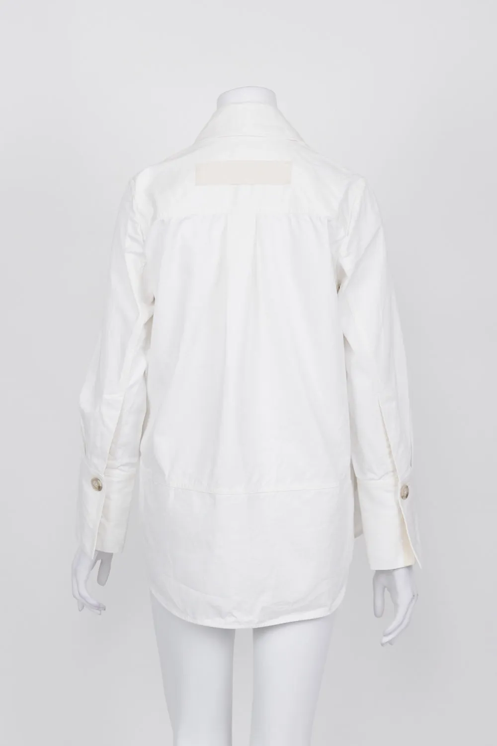 Lee Mathews Workroom White Shacket 10