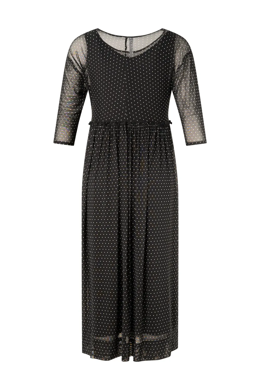 Lemon Tree - Sarai Dress - LTD140 - Polka dot Black/white