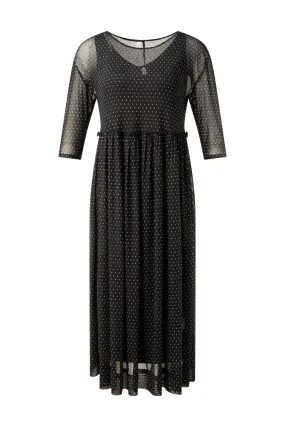 Lemon Tree - Sarai Dress - LTD140 - Polka dot Black/white