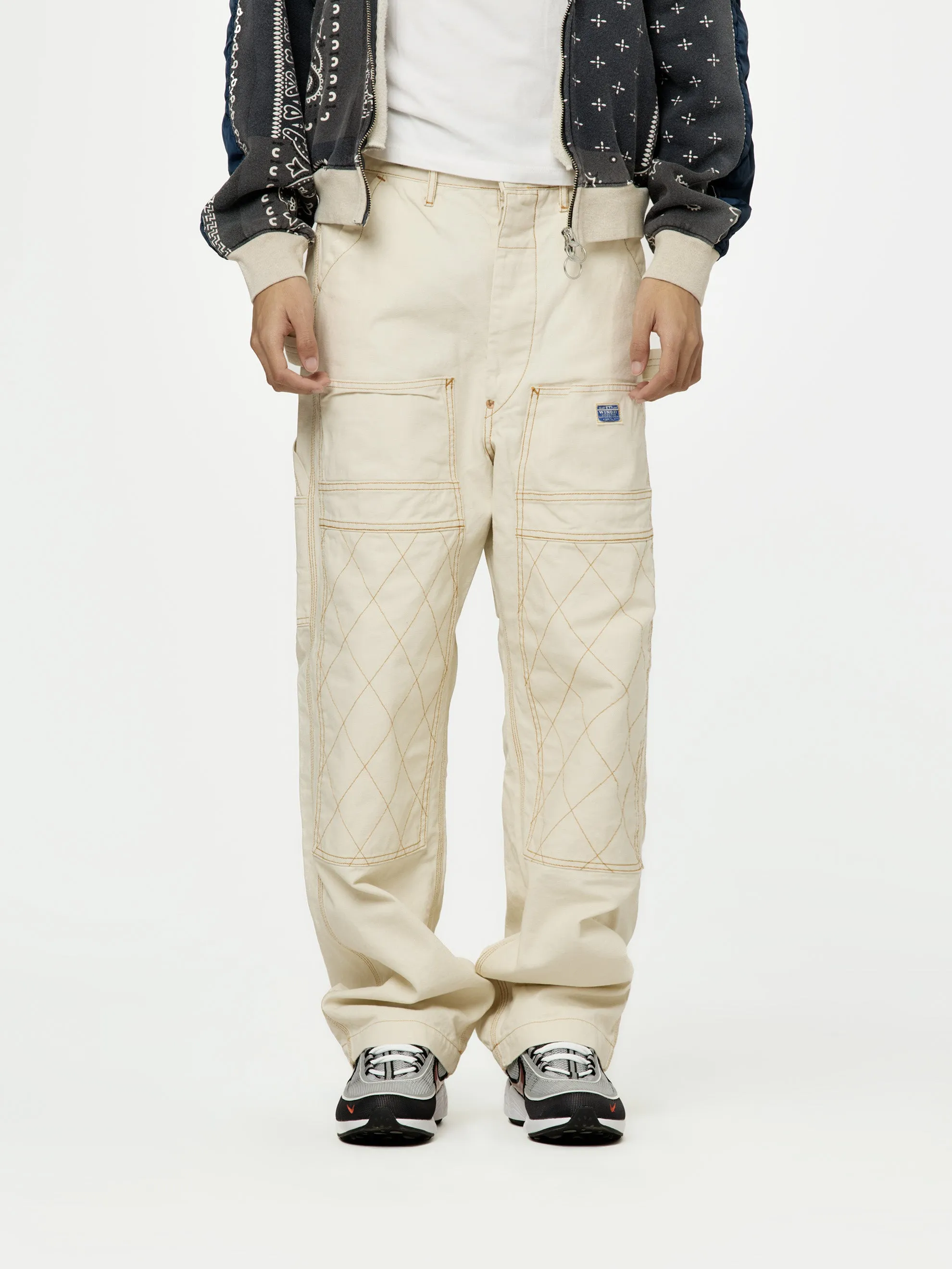 Light Canvas LUMBER Pants (Ecru)