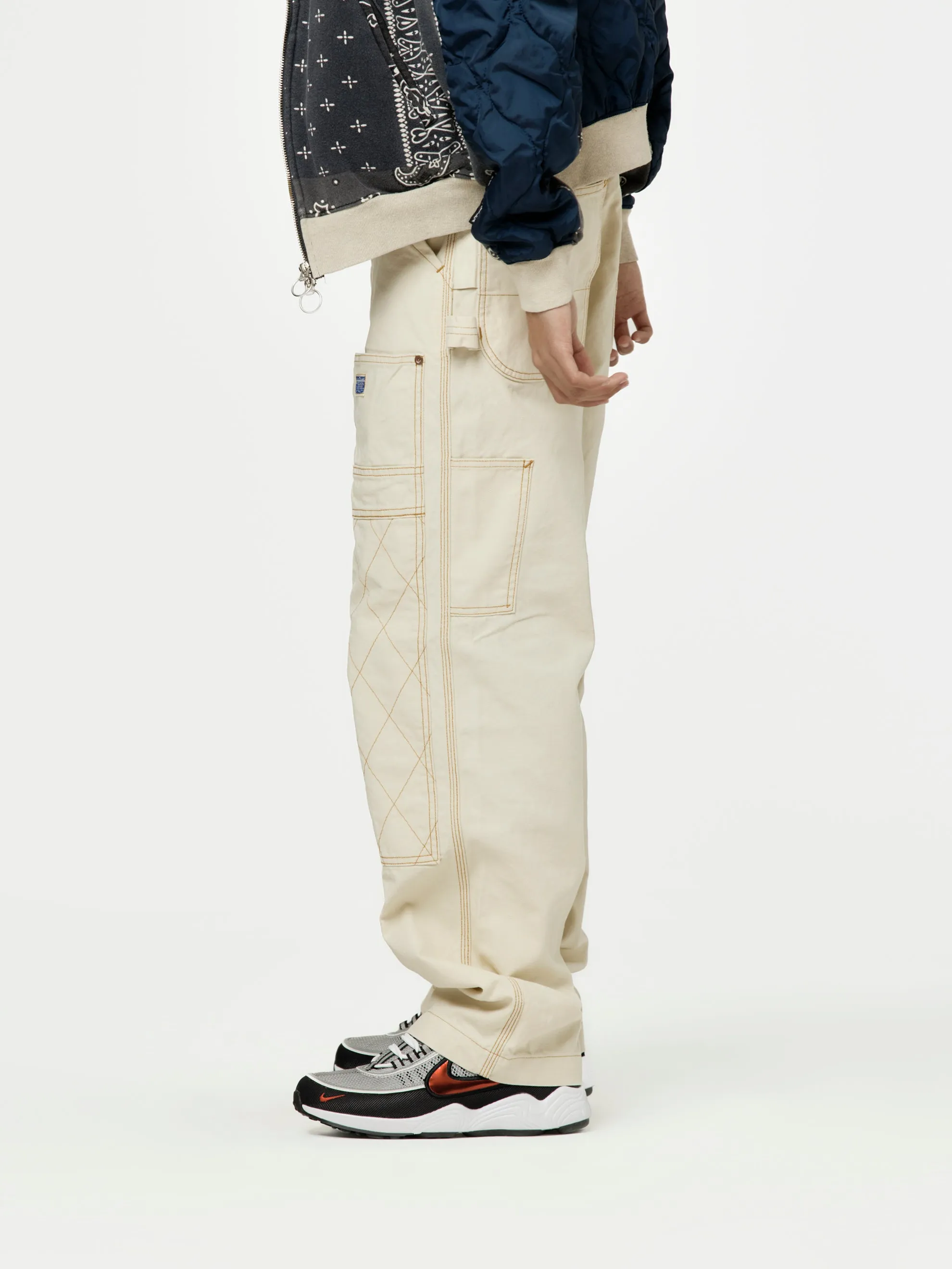 Light Canvas LUMBER Pants (Ecru)