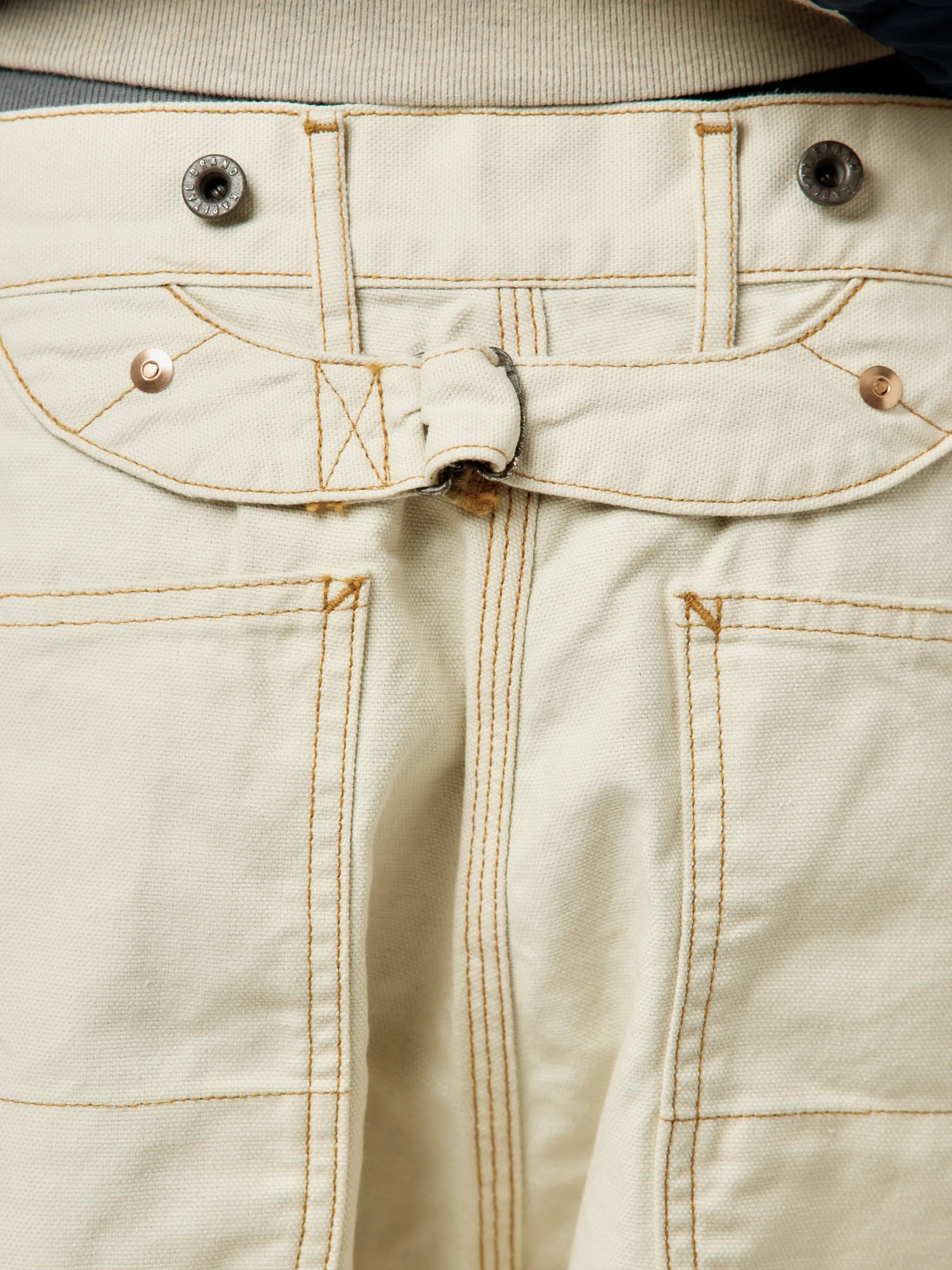 Light Canvas LUMBER Pants (Ecru)