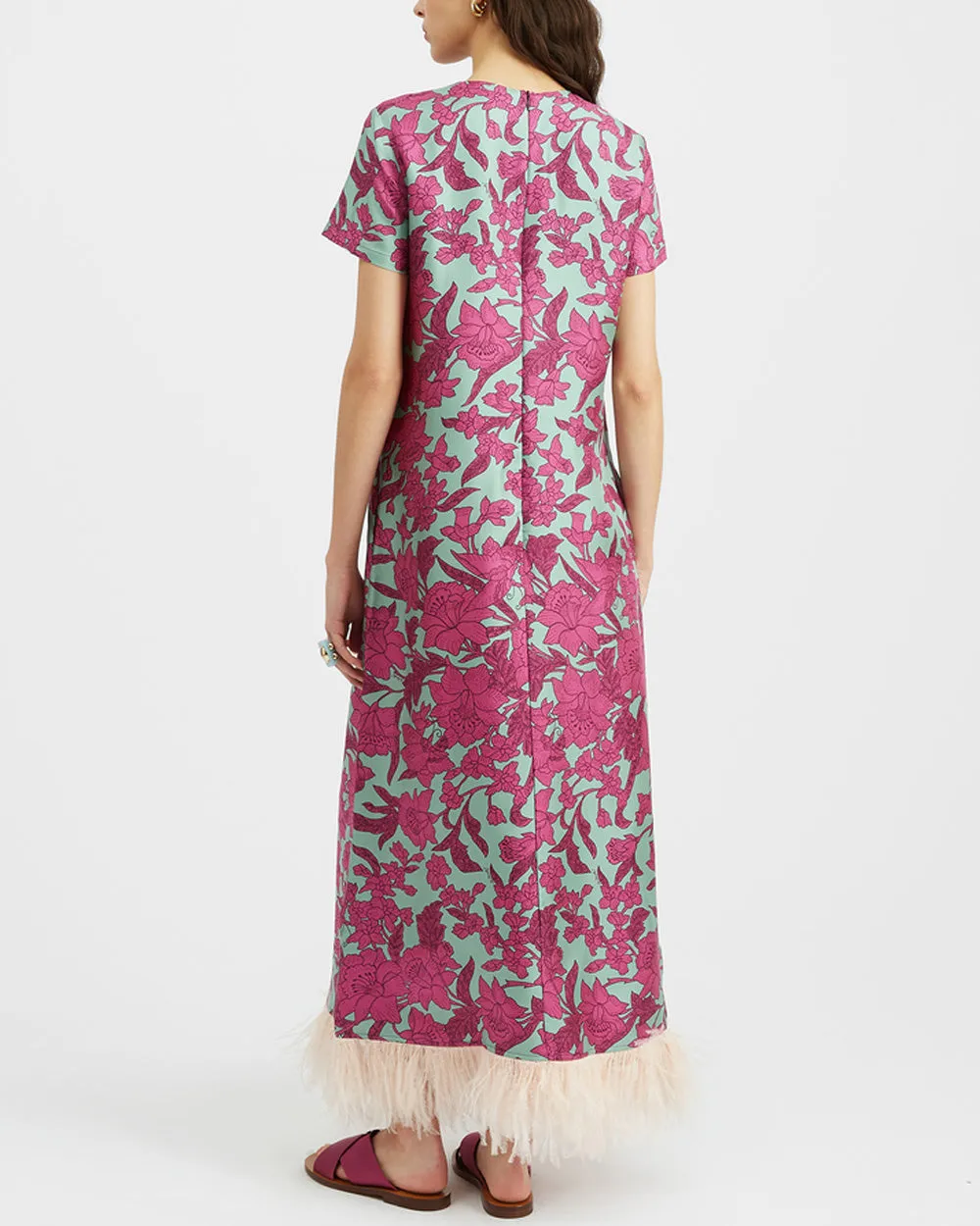 Lilium Feather Swing Dress