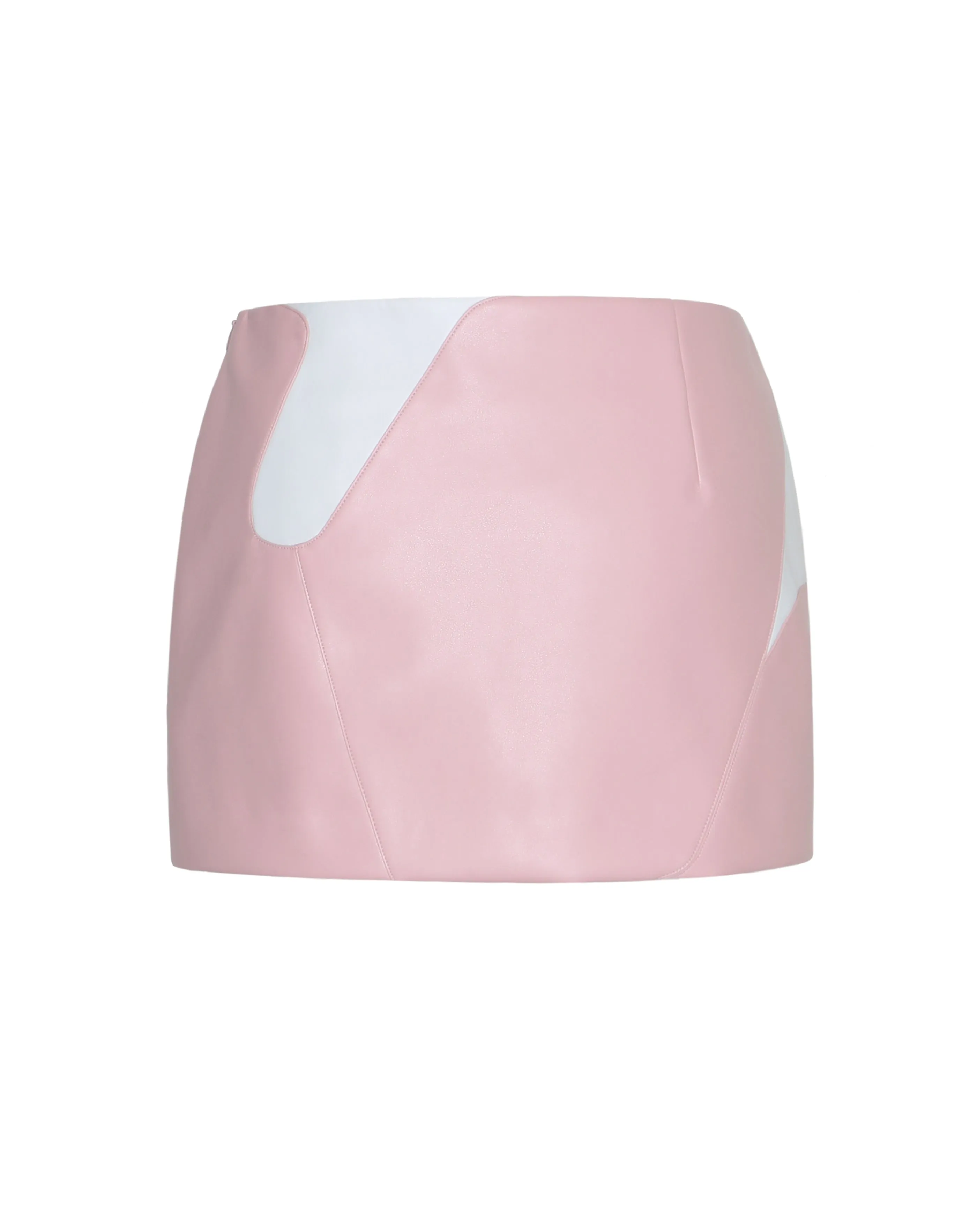 LOTTIE VEGAN LEATHER MINI SKIRT