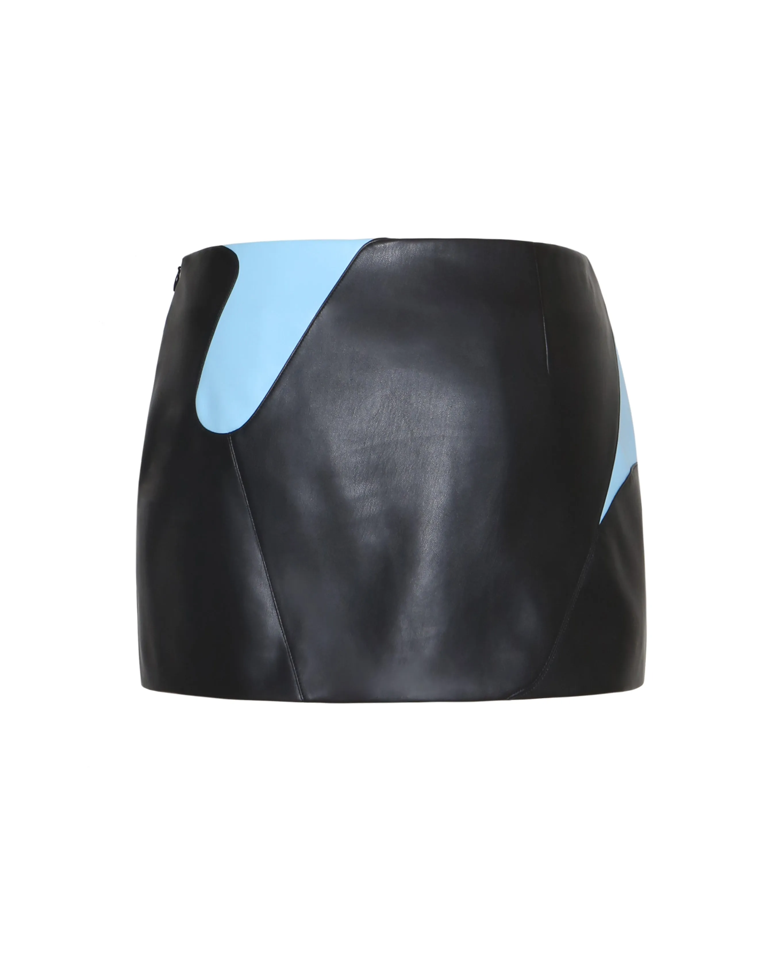 LOTTIE VEGAN LEATHER MINI SKIRT
