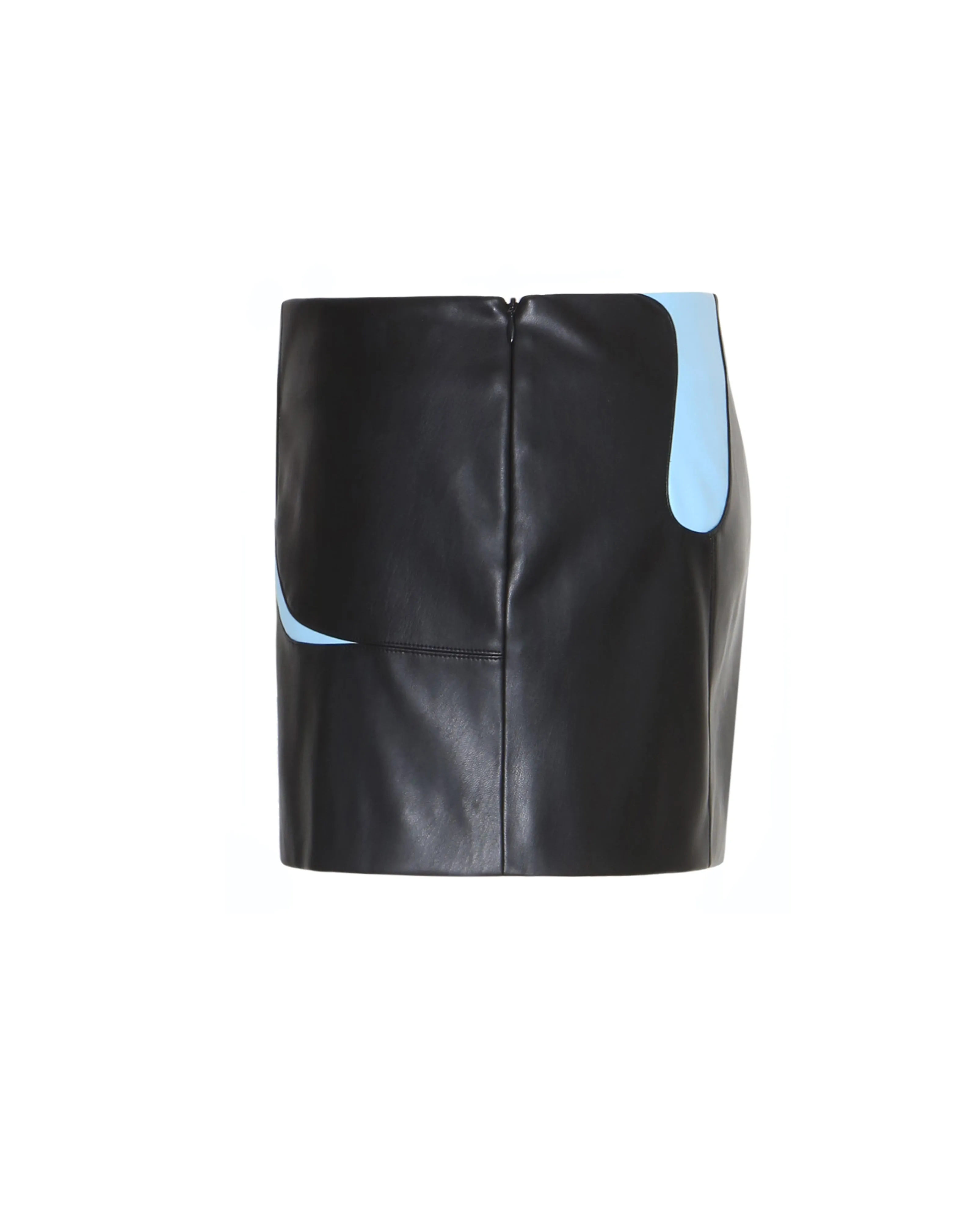 LOTTIE VEGAN LEATHER MINI SKIRT