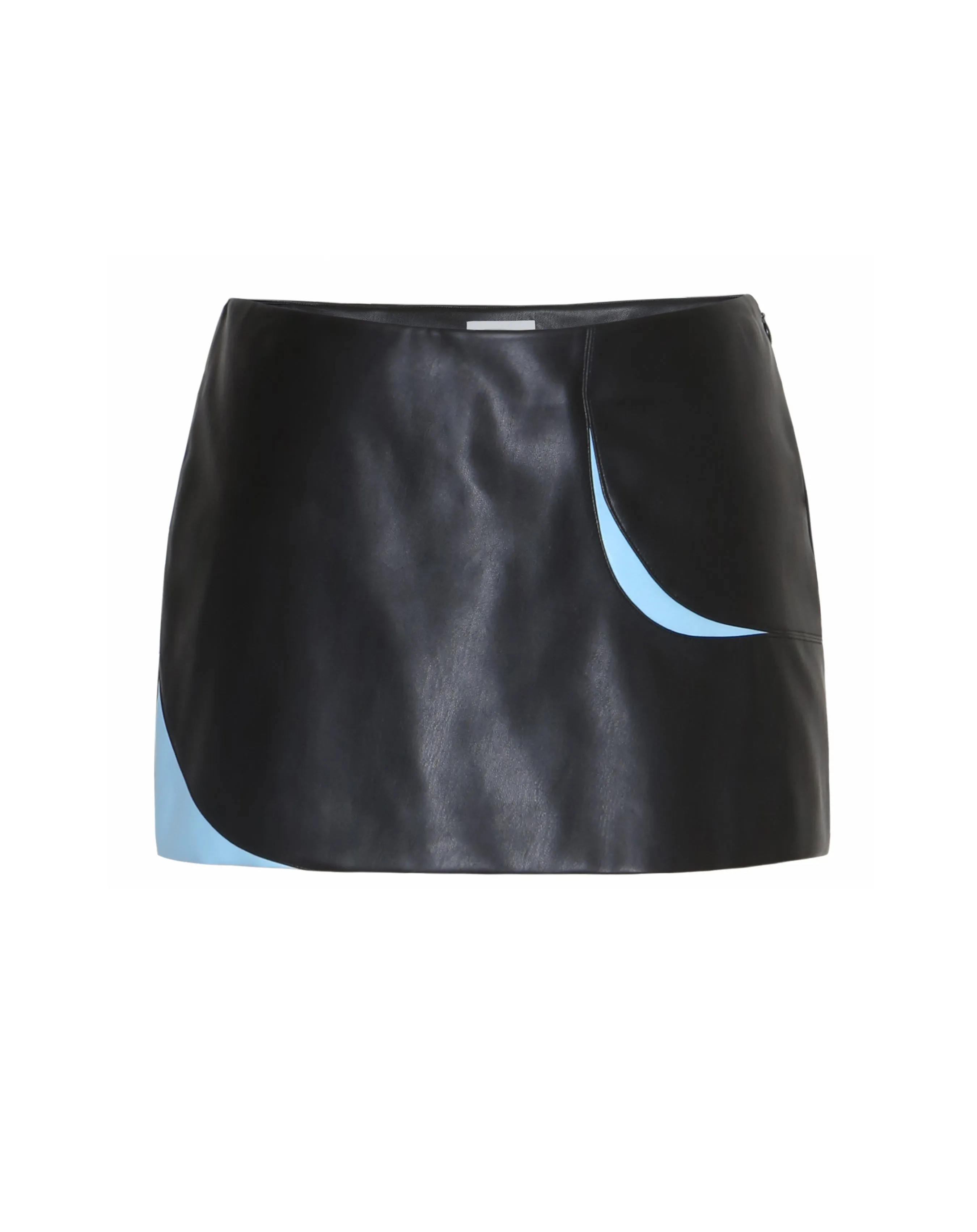 LOTTIE VEGAN LEATHER MINI SKIRT