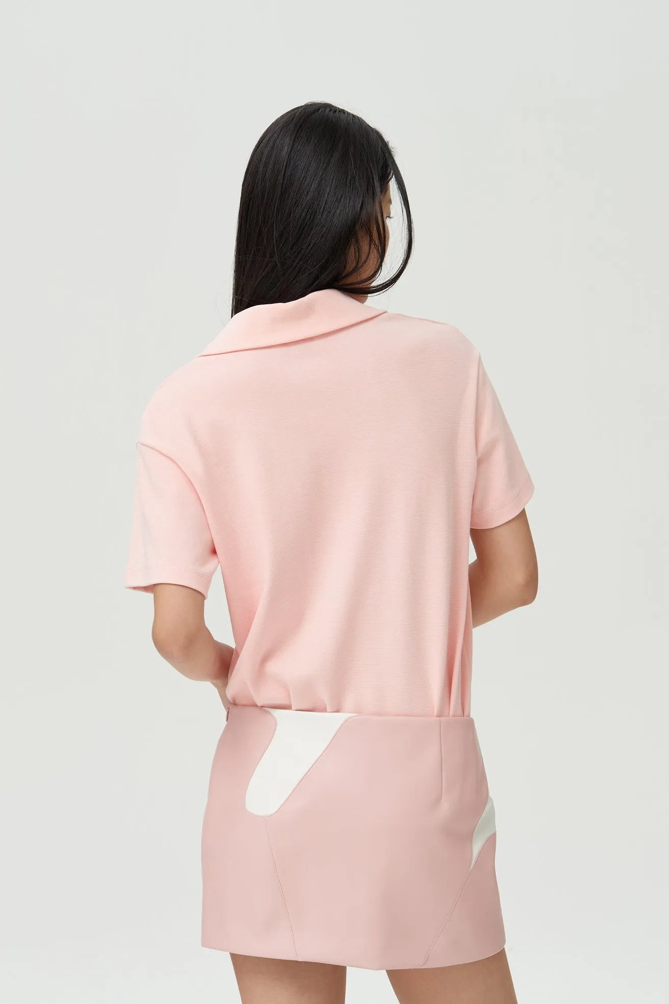 LOTTIE VEGAN LEATHER MINI SKIRT
