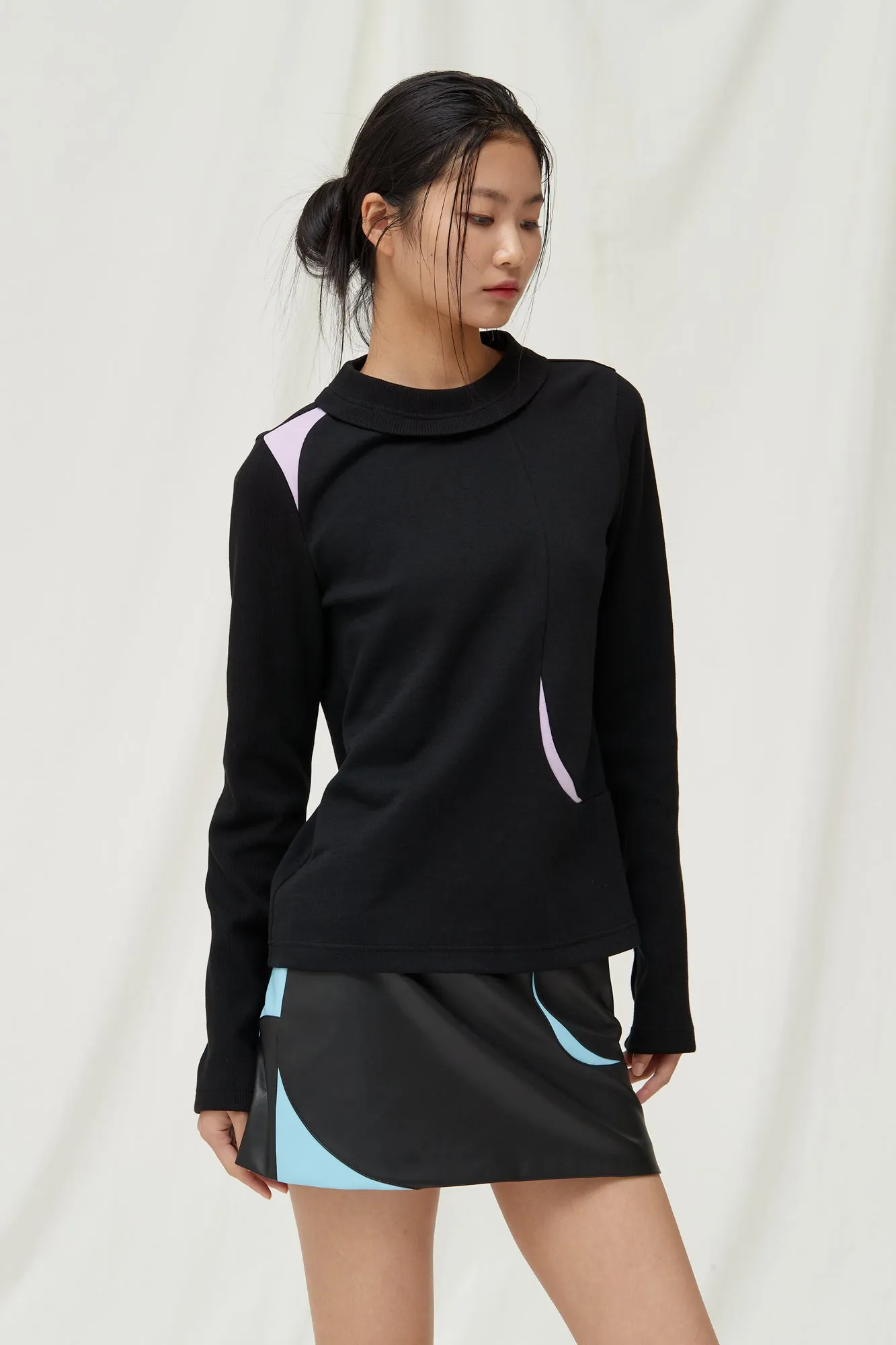 LOTTIE VEGAN LEATHER MINI SKIRT
