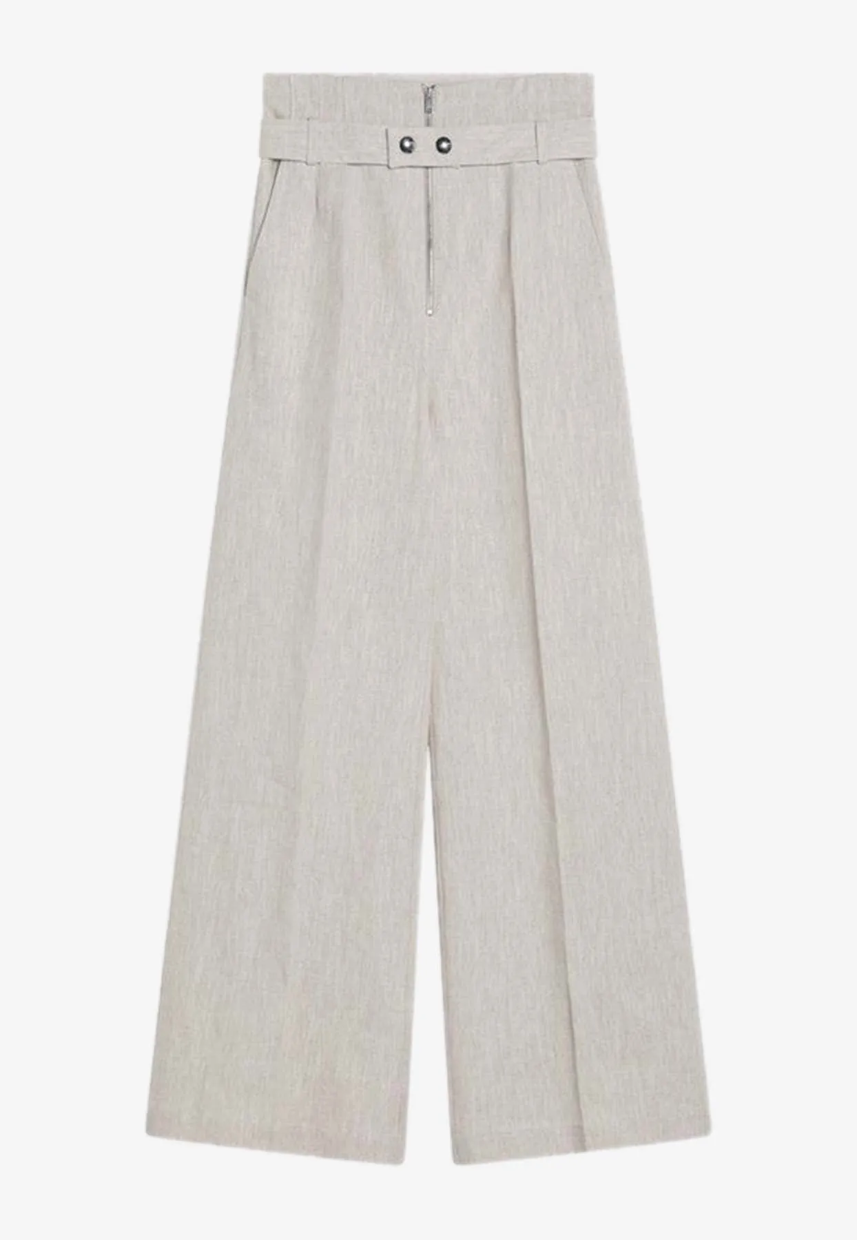 Ludovico Wide-Leg Linen Pants