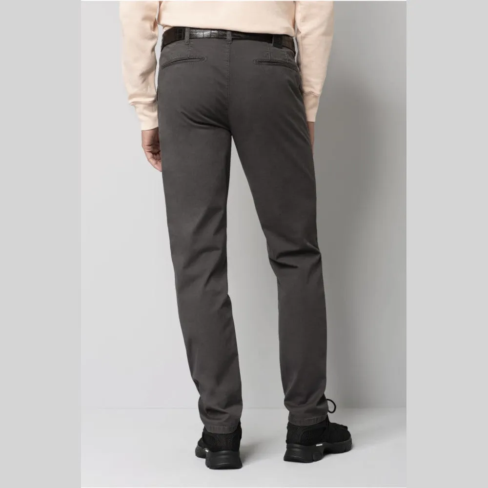 M5 By Meyer 6001 08 Charcoal Casual Cotton Chinos